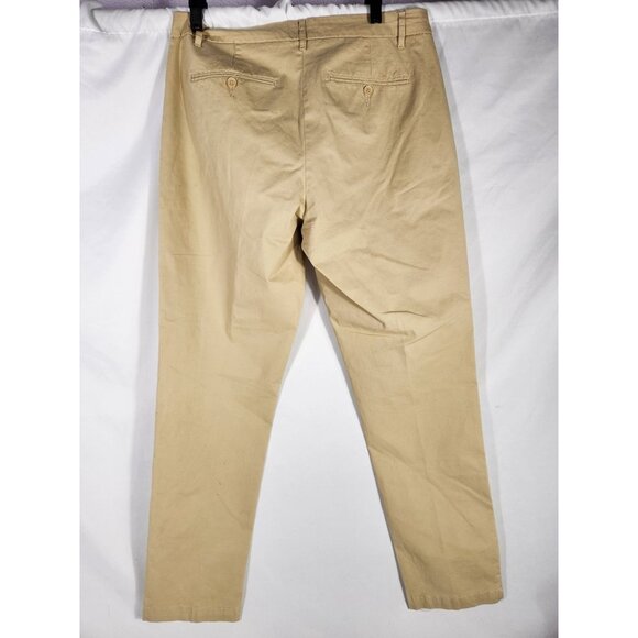 Vintage Structure Khaki Pants KMart/Sears Modern Fit Flat Front 34 x 32 - Picture 3 of 3